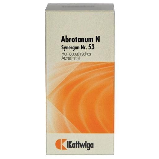 SYNERGON COMPLEX 53 Abrotanum N tablets UK