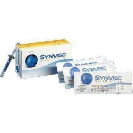 Synvisc 16mg / 2ml x 3 pre-filled syringe UK