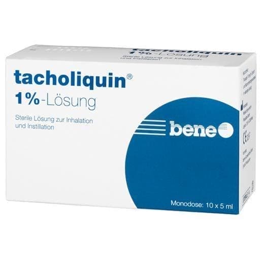 TACHOLIQUIN 1% respiratory diseases nebulizer monodose UK
