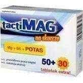 TACTIMAG shrinkage x 30 tablets 50+ potassium and magnesium supplement UK