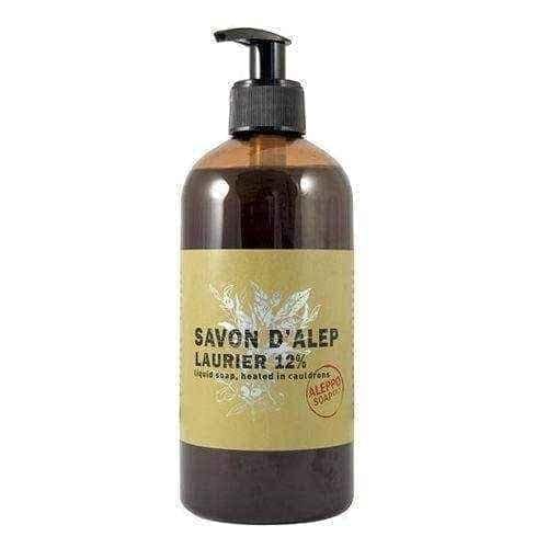 TADE Aleppo Soap Liquid 12% laurel oil 500ml UK