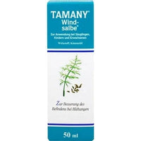 Tamany wind ointment, flatulence, digestive system function UK