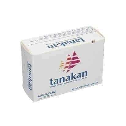 Tanakan x 90 tablets, tinnitus treatment, vertigo treatment UK