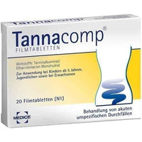 TANNACOMP film-coated tablets 20 pc UK