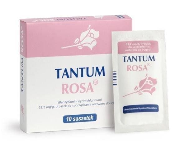 TANTUM ROSA, local anaesthetic, disinfectant, yeast infection, vagina inflammation UK