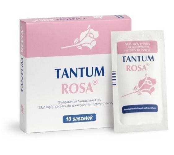 Tntum Rosa TANTUM ROSA, local anaesthetic, disinfectant, yeast infection, vagina ...
