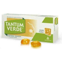 TANTUM VERDE lozenges taste honey-orange, after tooth extraction, mouth ulcer UK