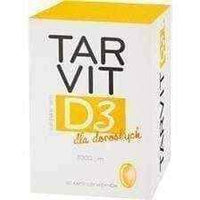 Tarvit D3 1000 IU for adults x 30 capsules UK