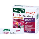 TAXOFIT iron + folic acid, Metafolin granules, Vitamin C UK