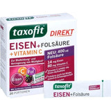 TAXOFIT iron + folic acid, Metafolin granules, Vitamin C UK