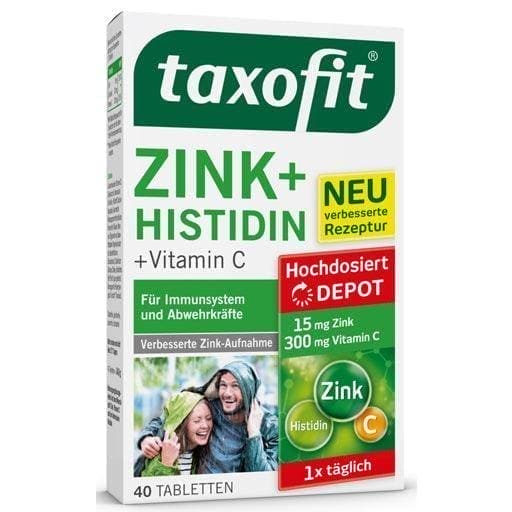 TAXOFIT zinc, histidine, ascorbic acid, vitamin C UK