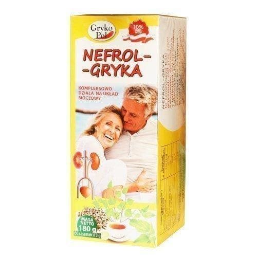TEA NEFROL Gryka 60 filter bags COMPLEX CARE FOR THE URINARY TRACT UK