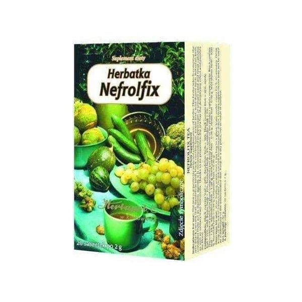 TEA NEFROLFIX 20 x 2g sachets, black currant tea, horsetail tea UK