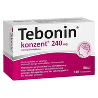 TEBONIN 240 mg dementia Ginkgo biloba PREMIUM tab. UK