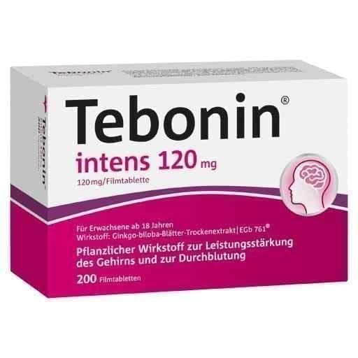 TEBONIN intens 120 mg film-coated tablets 200pcs UK