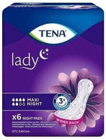 TENA Lady Maxi Night OTC Edition x 6 pcs UK