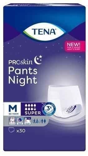 TENA Pants ProSkin Super Night M x 30 pcs UK