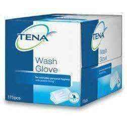 TENA WASH GLOVE gloves for washing the body x 175 pieces UK