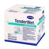 TENDERWET SOLUTION isotonic sterile 15ml x 20 pieces UK
