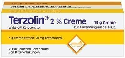 TERZOLIN cream ketoconazole 15 g UK