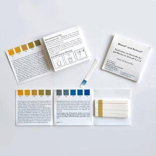 TEST STRIPS ph value of urine UK