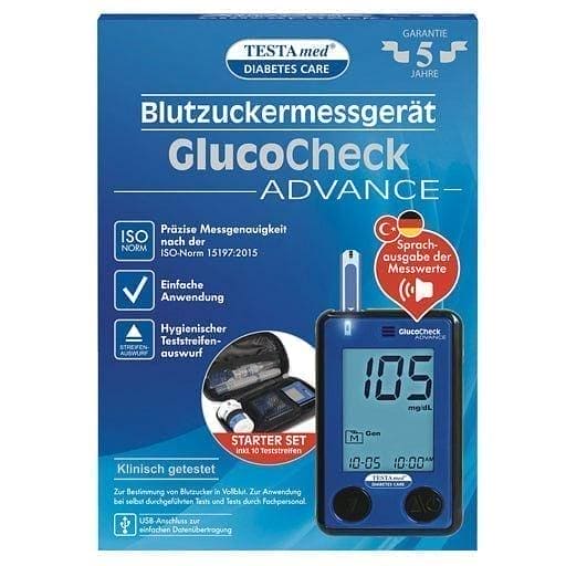 TESTAMED GlucoCheck Advance UK