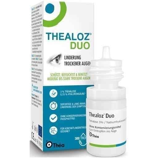 THEALOZ Duo eye drops 10 ml UK