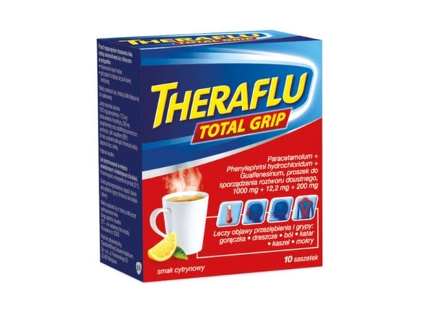 Theraflu Total Grip 10 sachets UK