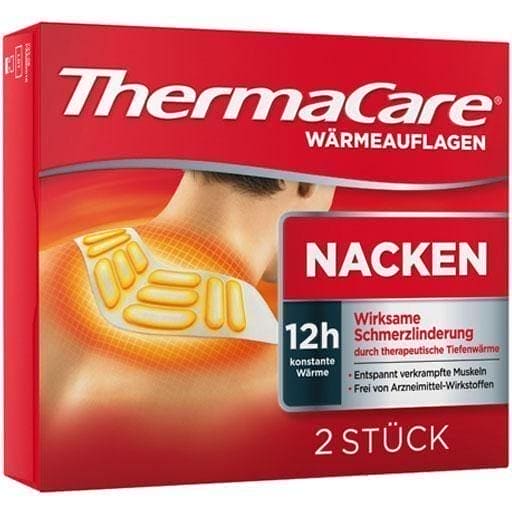 THERMACARE neck - shoulder heat pads for pain relief 2 pc UK