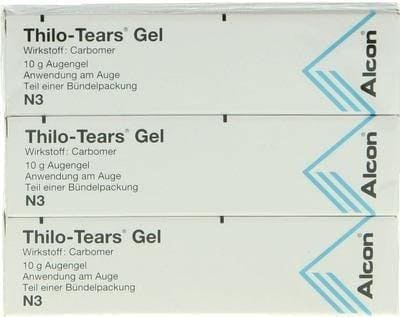 THILO TEARS eye gel 3X10 g Carbomer UK