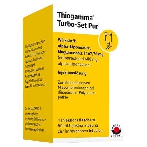 THIOGAMMA Turbo Set Pur injection bottles 50 ml UK