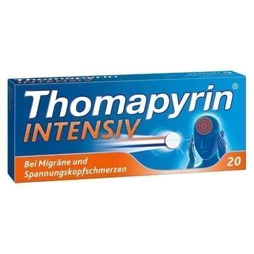 THOMAPYRIN INTENSIVE tablets 20 pc Sanofi-Aventis UK
