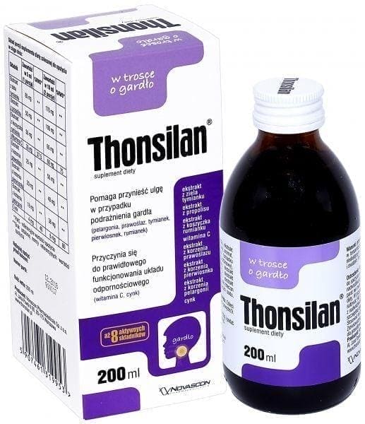 THONSILAN syrup 120ml UK