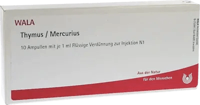 THYMUS, MERCURIUS ampoules UK