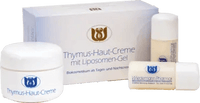 THYMUS SKIN CREAM with liposome.2x15 ml gel+cream UK