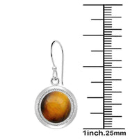 Tiger eye earrings | 8 Carat UK