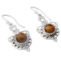 Tiger eye earrings | Delight UK