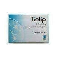 TIOLIP, alpha lipoic acid, borage oil, gamma linolenic acid UK