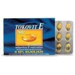 TOKOVIT E 0.2 x 60 caps. natural vitamin e UK