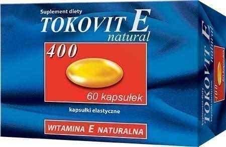 Tokovit E natural 400j.mx 60 capsules UK