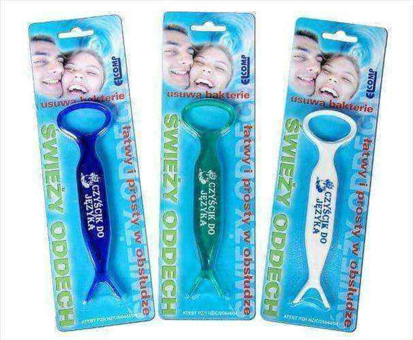 Tongue cleaner in CA blister x 1 piece UK