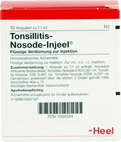 TONSILLITIS Nosode Injeel ampoules UK