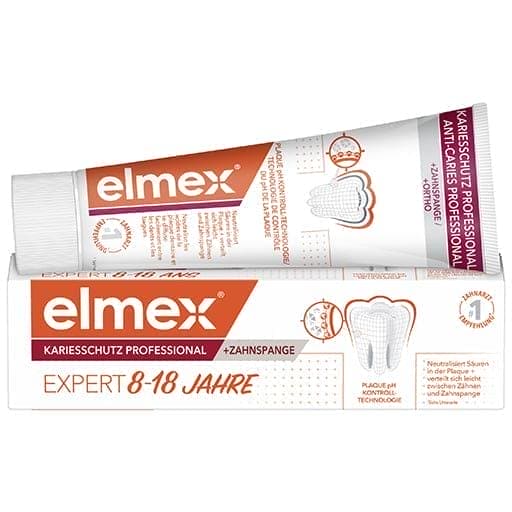 Toothpaste ELMEX CARIES PROTECTION PROFESSIONAL + Braces Expert UK