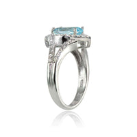 Topaz promise ring UK