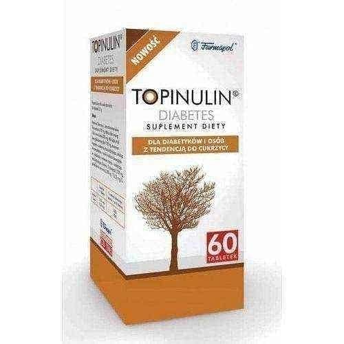 Topinulin Diabetes x 60 tablets, healthy diet UK