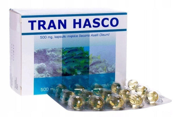 Tran Hasco 500mg x 60 capsules UK