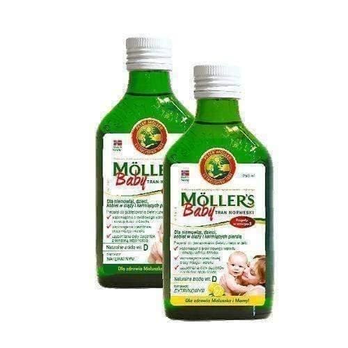 TRAN MOLLERS Baby Norwegian 250ml Infants from 6 months of age UK