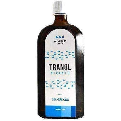 Tranol 500ml, alpha linolenic acid, eicosapentaenoic acid and docosahexaenoic acid UK