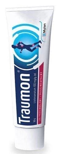 TRAUMON GEL 50 ml with analgesic and anti-inflammatory topical UK