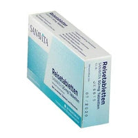 TRAVEL sickness TABLETS, dimenhydrinate, prevent, treat nausea, vomiting, antihistamine UK